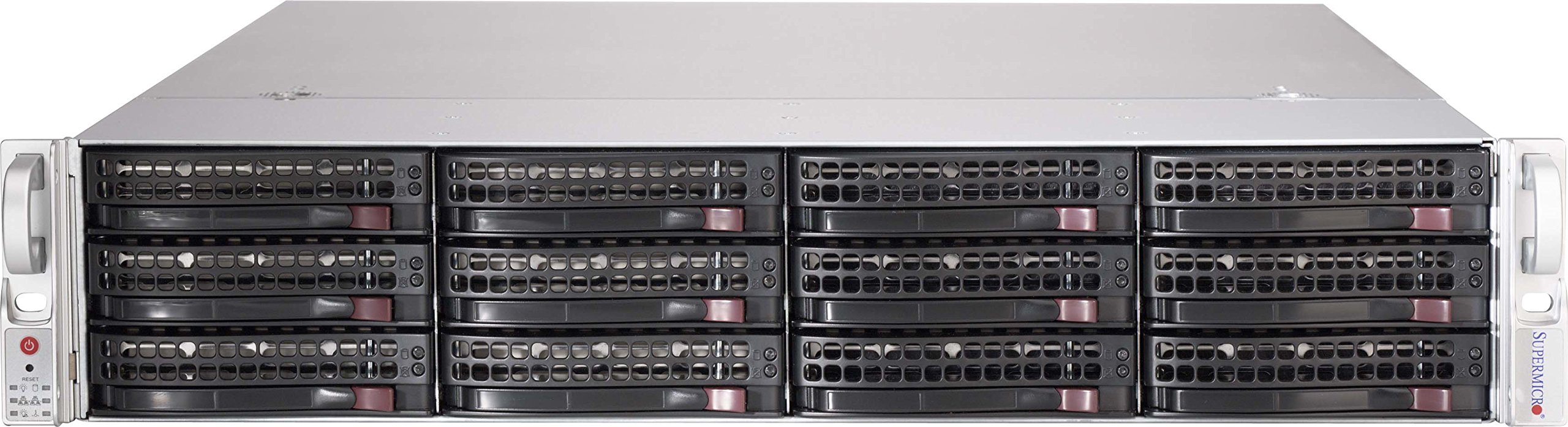 Supermicro SC826 BE1C-R741JBOD - Rack-mountable - 2U - SATA/SAS - hot-swap 740 Watt - black