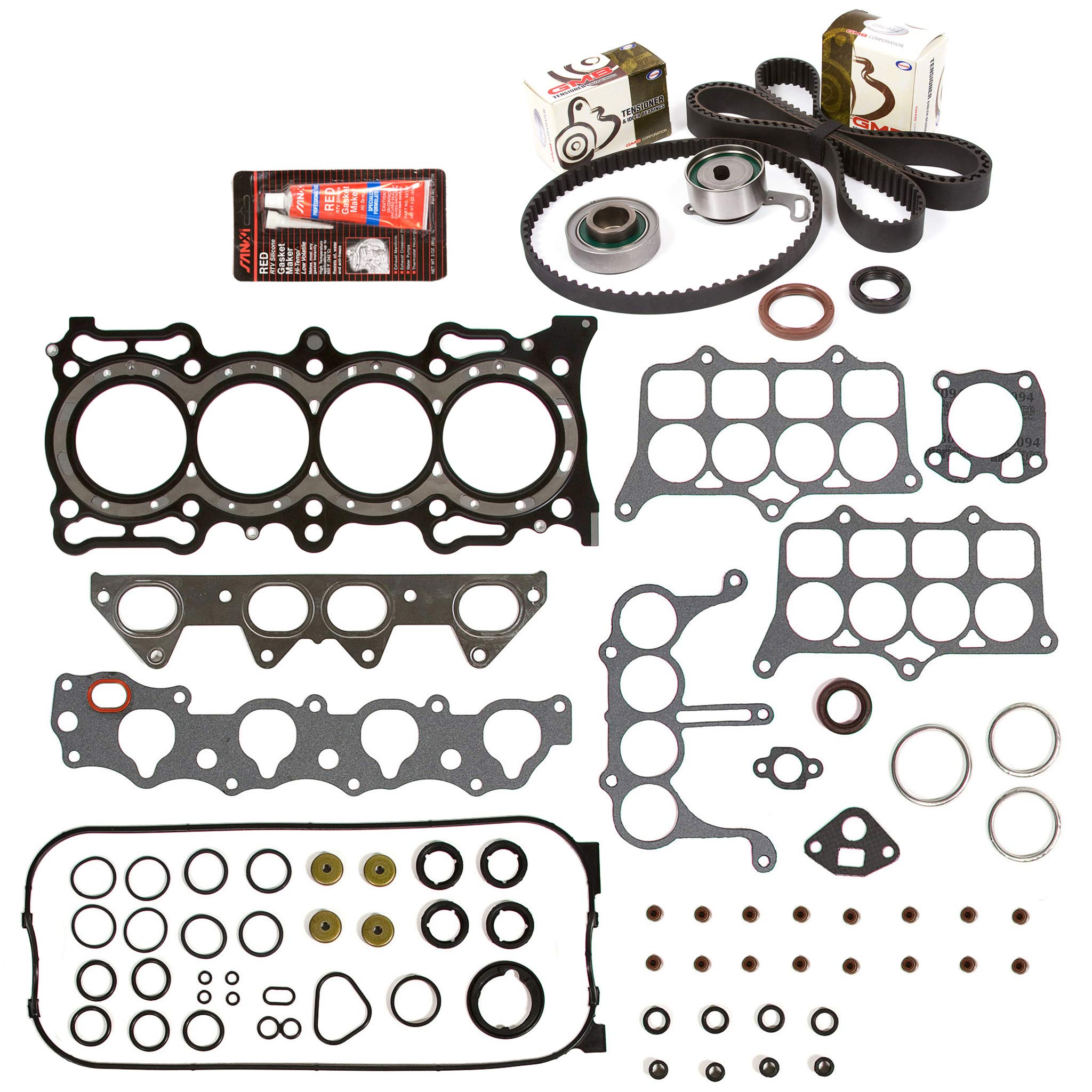 Evergreen hstbk4020ヘッドガスケットセットタイミングベルトキット94 ? 97 Honda Accord Oasis Odysse..