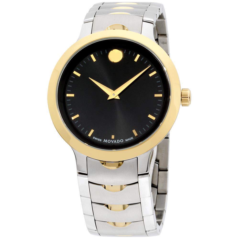 Movado Men 's Swiss Quartz andステンレススチールCasual Watch Color Two Tone ( Model : 0607043 )