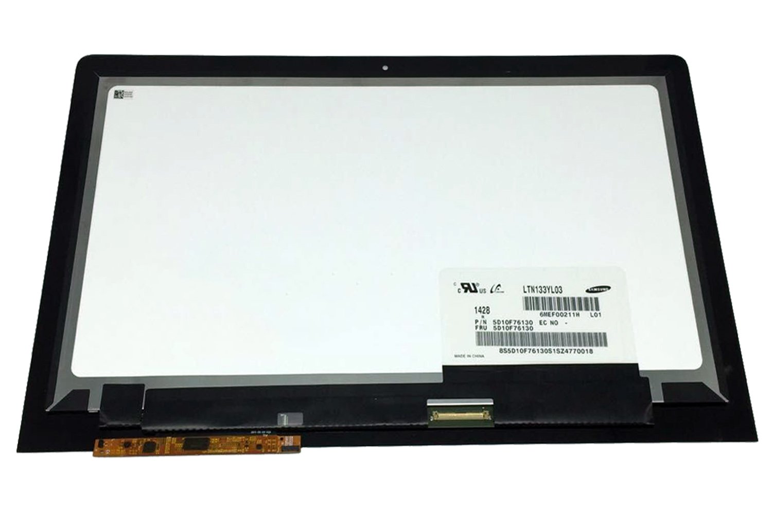 warwolfteam 32001800 LCD画面表示+タッチデジタイザアセンブリfor Lenovo Yoga 3 Pro ( ltn133yl03-l01 )