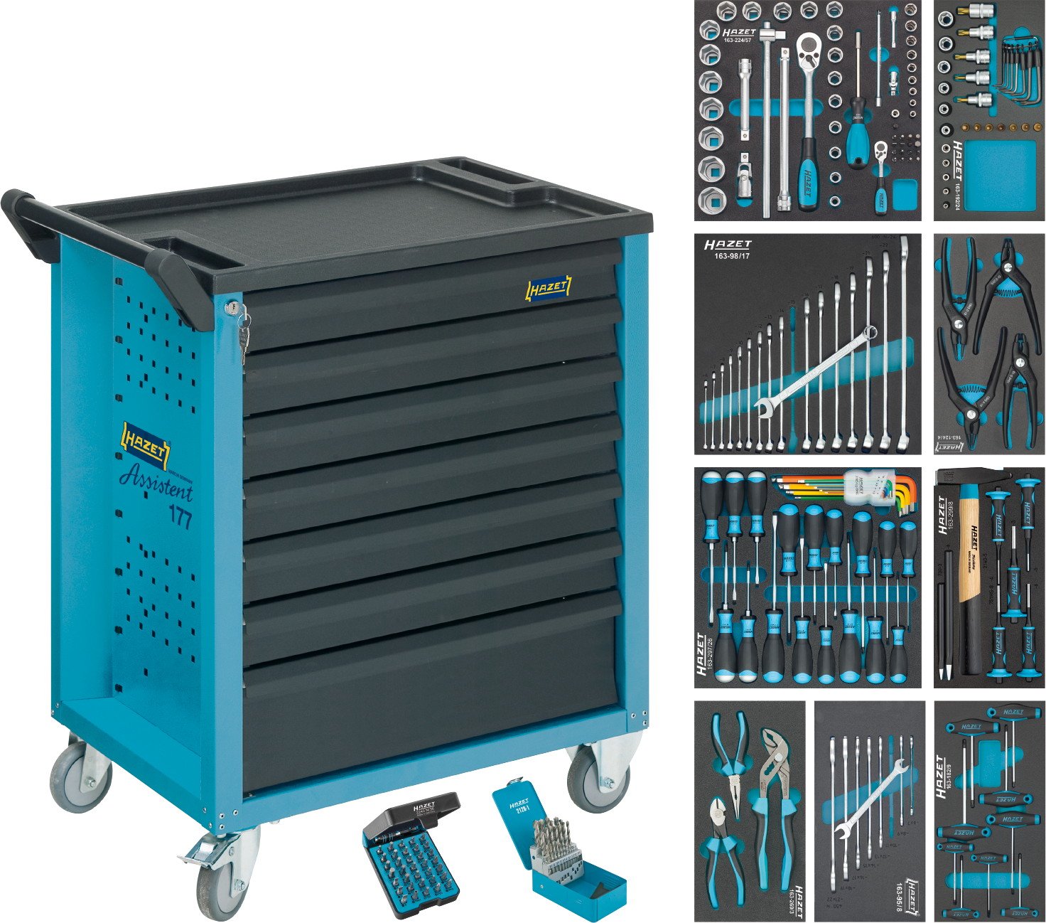 HAZET 177����7/217 915 X 779.5 X 496�ߥ�᡼�ȥ���·���ȥġ���ȥ��꡼����������� - �ޥ�����顼