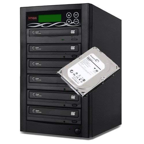 Hewlett Packard - BestDuplicator DVD デュプリケータ 5 ターゲット内蔵 24 X バーナー + Bestduplicator で 1 TB ハード ドライブ ストレージ (1、5)