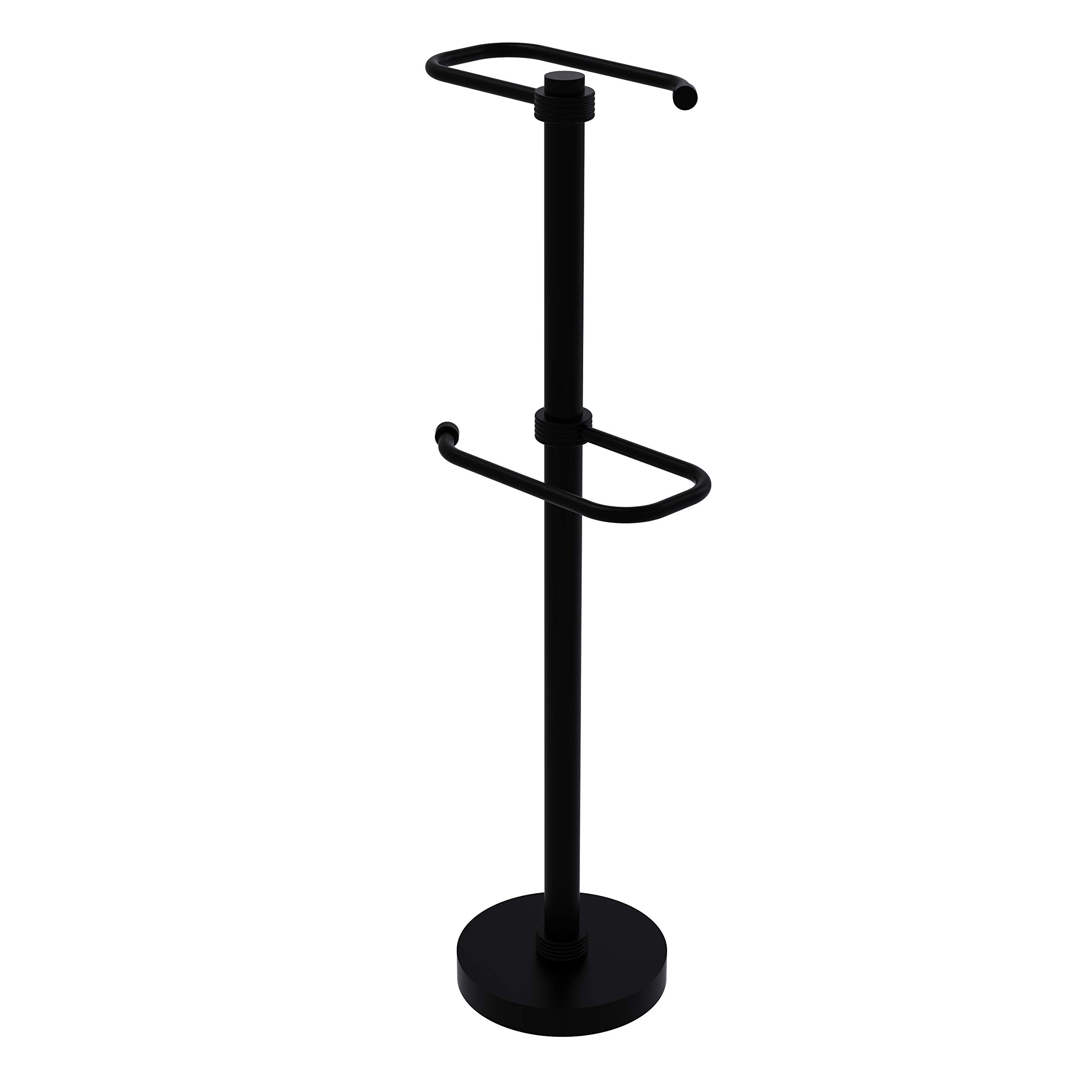 Free Standing Two Roll Toilet Tissue Stand - TS-26G-BKM