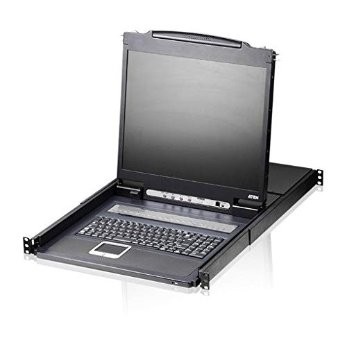 Aten 8ポート 19 LCD KVM スイッチ (USB - PS/2 VGA)、CL1308N-ATA-2XK06DNG (USB ...