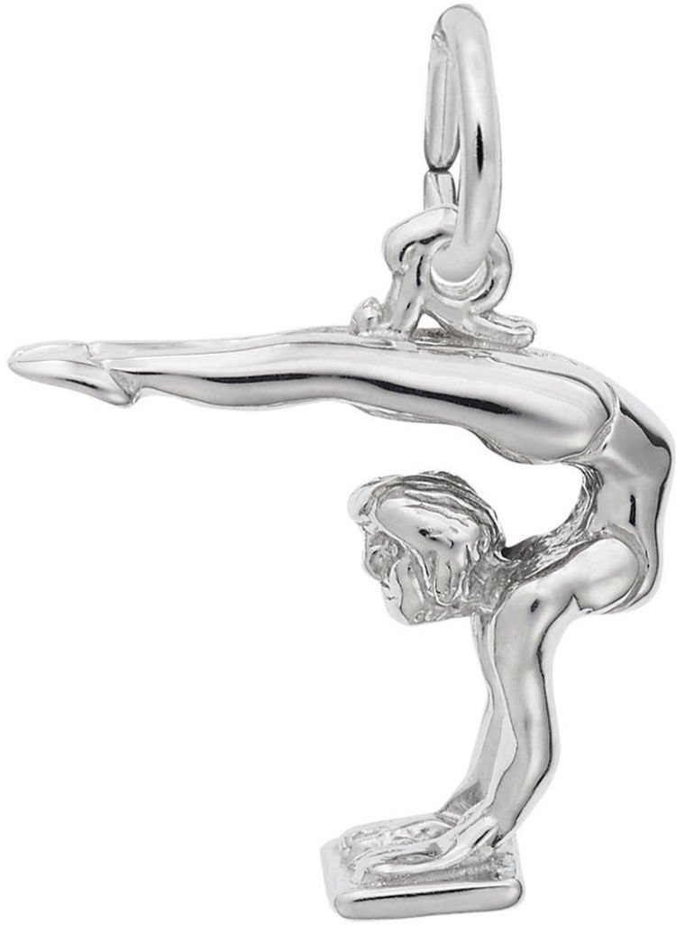 Rembrandt Vaulting Gymnast チャーム 金属 該当なし