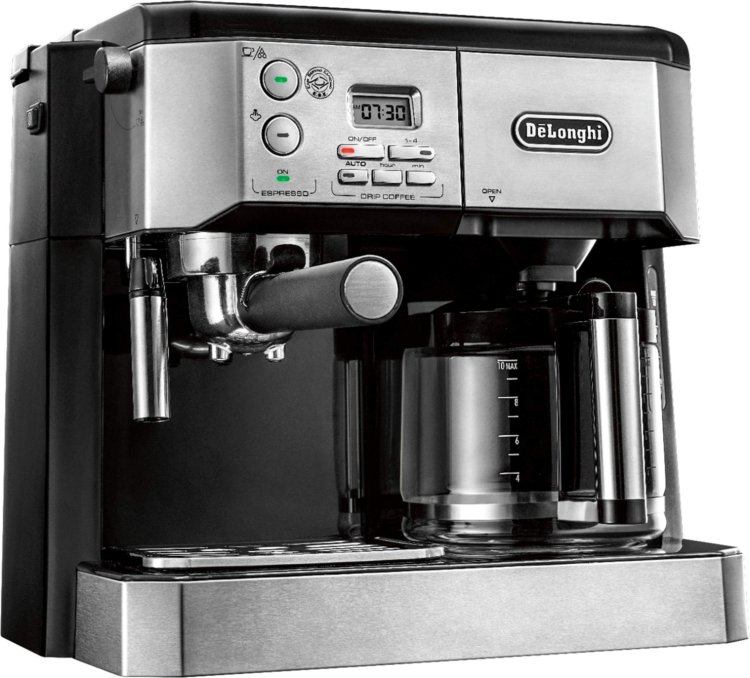 DeLonghi America BCO430 Combi Coffee and Espresso Machine Silver by DeLonghi