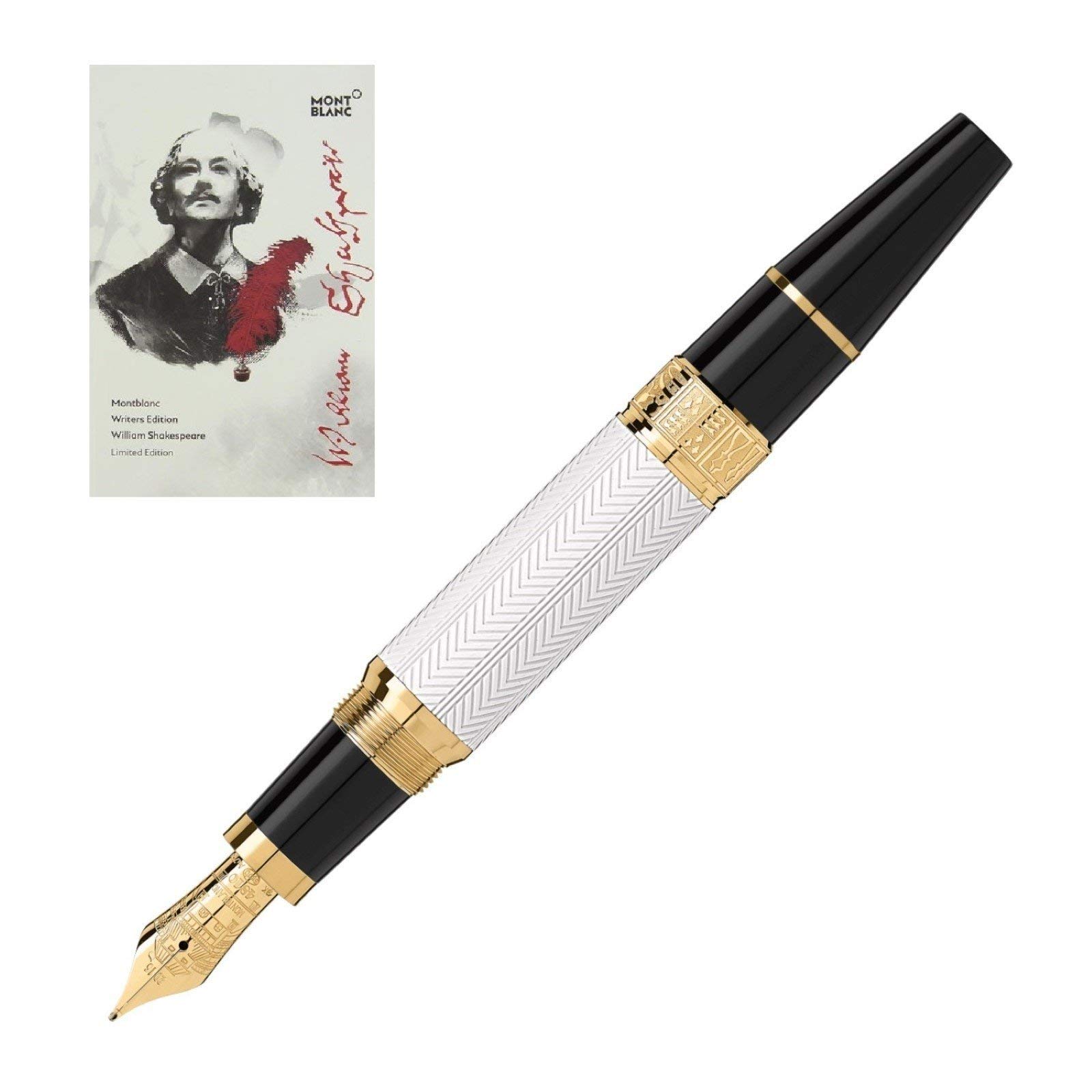 MONTBLANC STILOGRAFICA WRITERS EDITION WILLIAM SHAKESPEARE SPECIAL LIMITED EDITION 114348 - Default Title