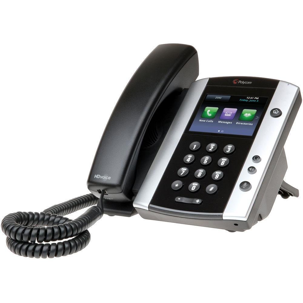 POLYCOM VVX 501 W/HDボイス（POE）スカイプ - 新小売りREBATESの対象外または