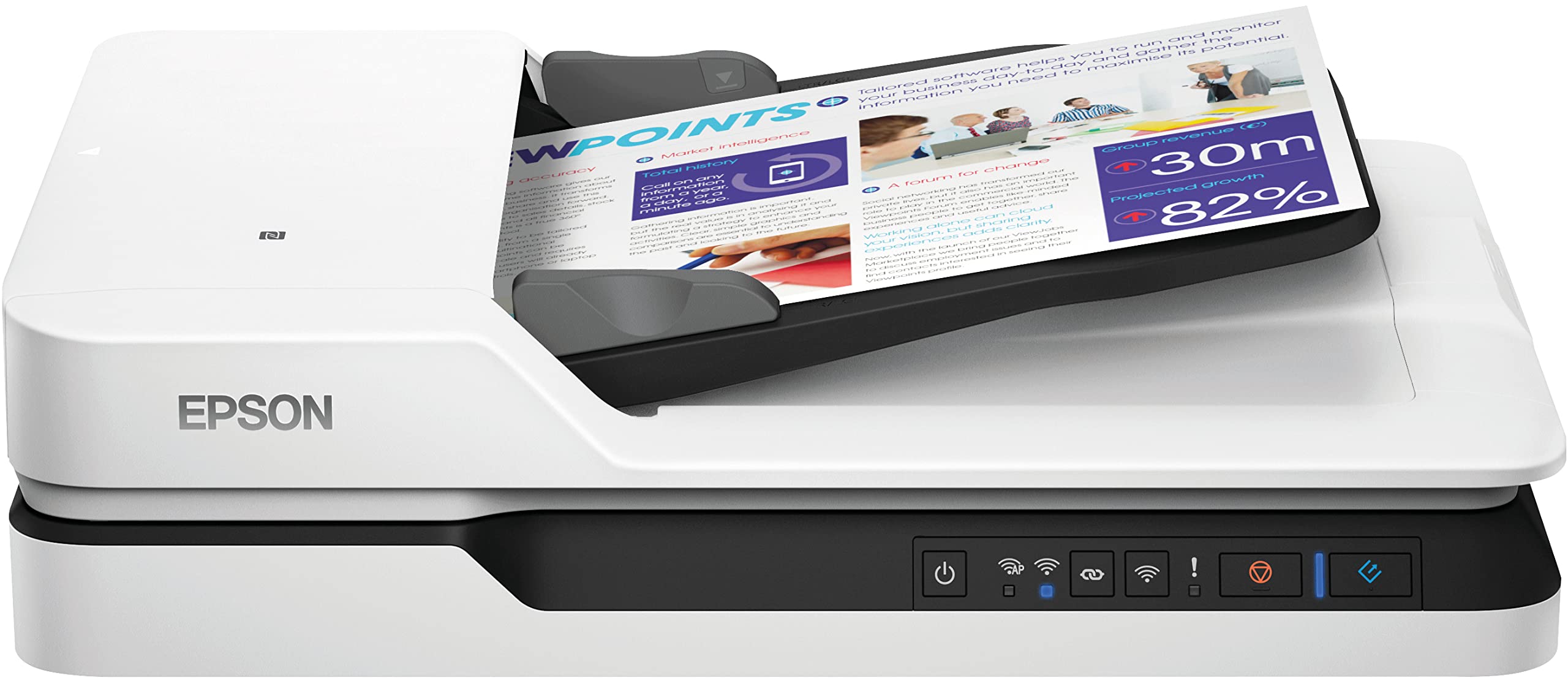 Epson Workforce Ds-1660w A4 1200x1200dpi adf usb3.0/wifi