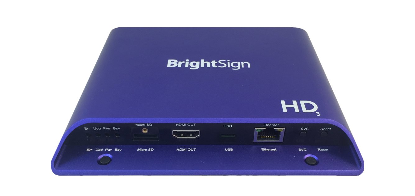 (ブライトサイン) BrightSign HD1023 フルHD 拡張I/O HTML5プレーヤー