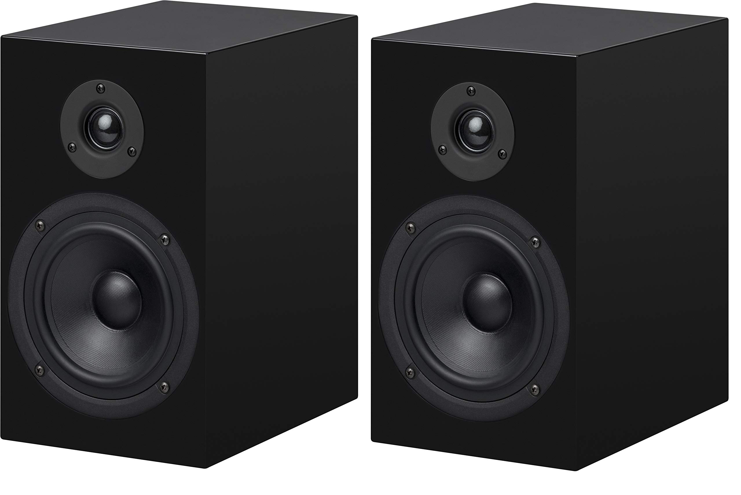 Pro-Ject Box - スピーカーボックス 5 - ピアノサラウンド オーディオマニア 本棚 ホームスピーカー 2..