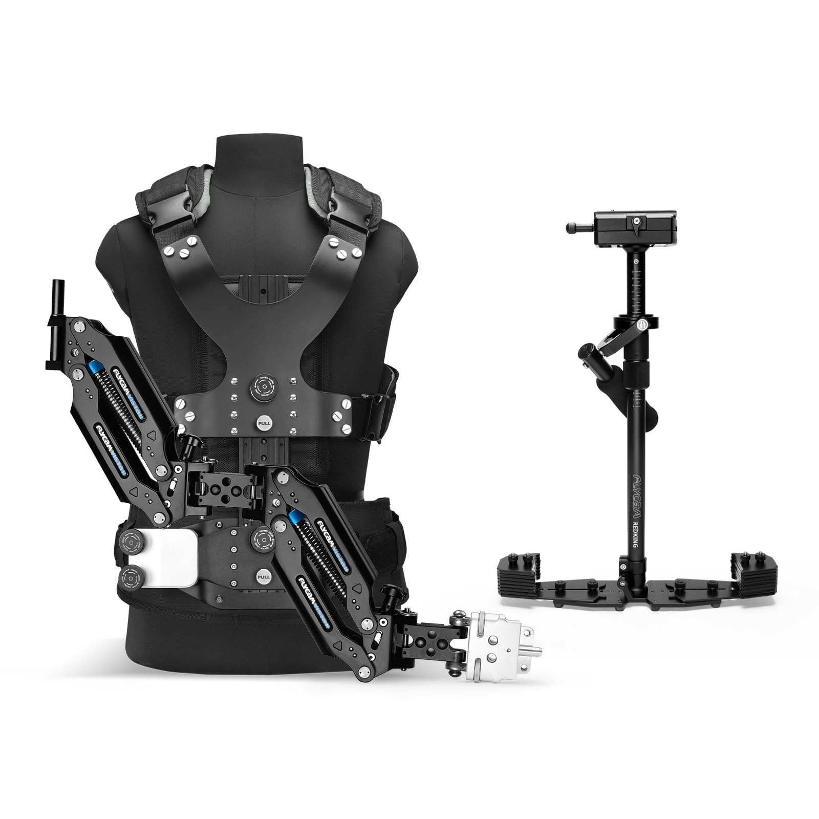 FLYCAM Vista-II アームベスト Redking Stabilizer Steadycam | デュアルアームボディマウントスタビラ..