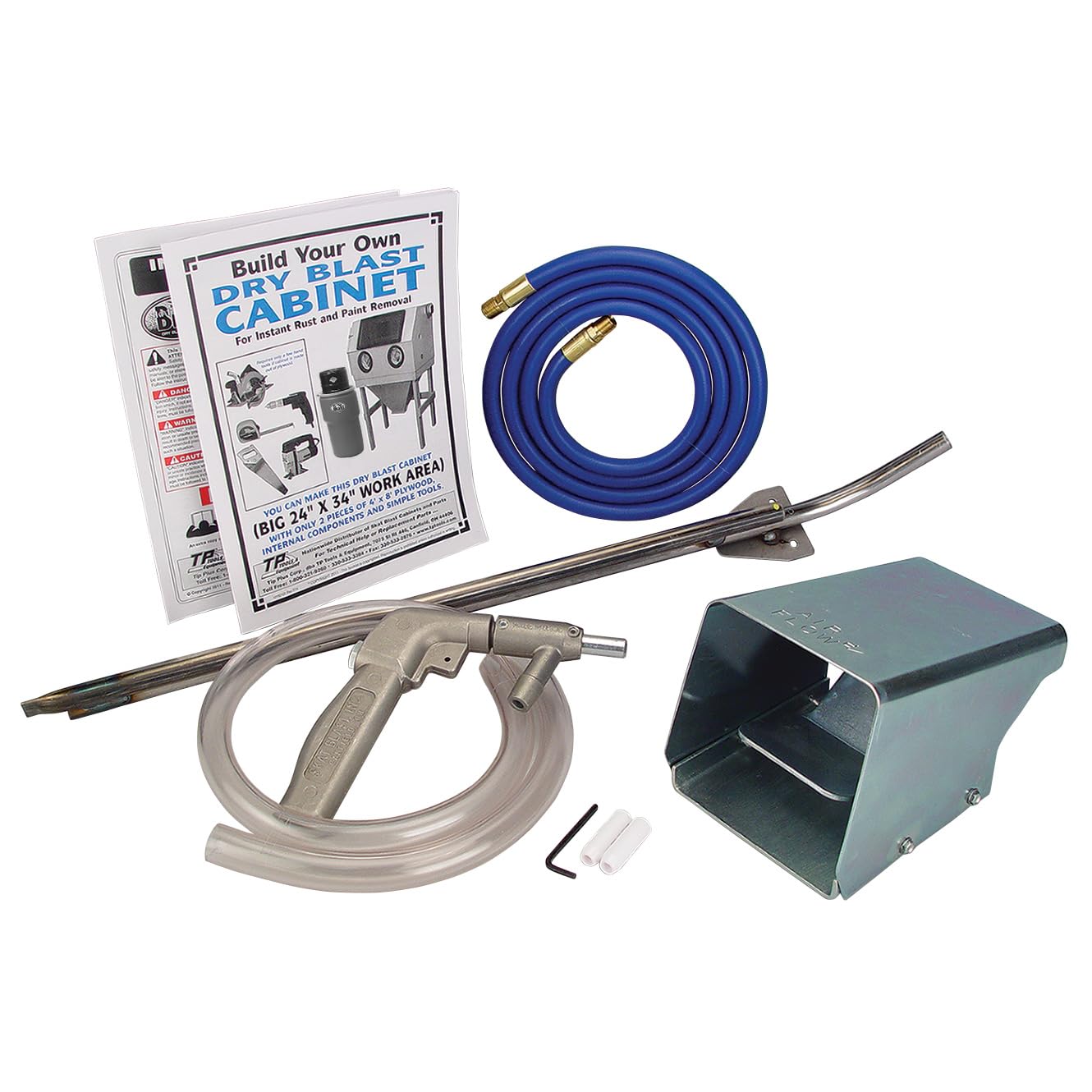 Build-Your-Own Skat Blast Sandblast キャビネットキット - フットペダルオペレーティングシステム 65..