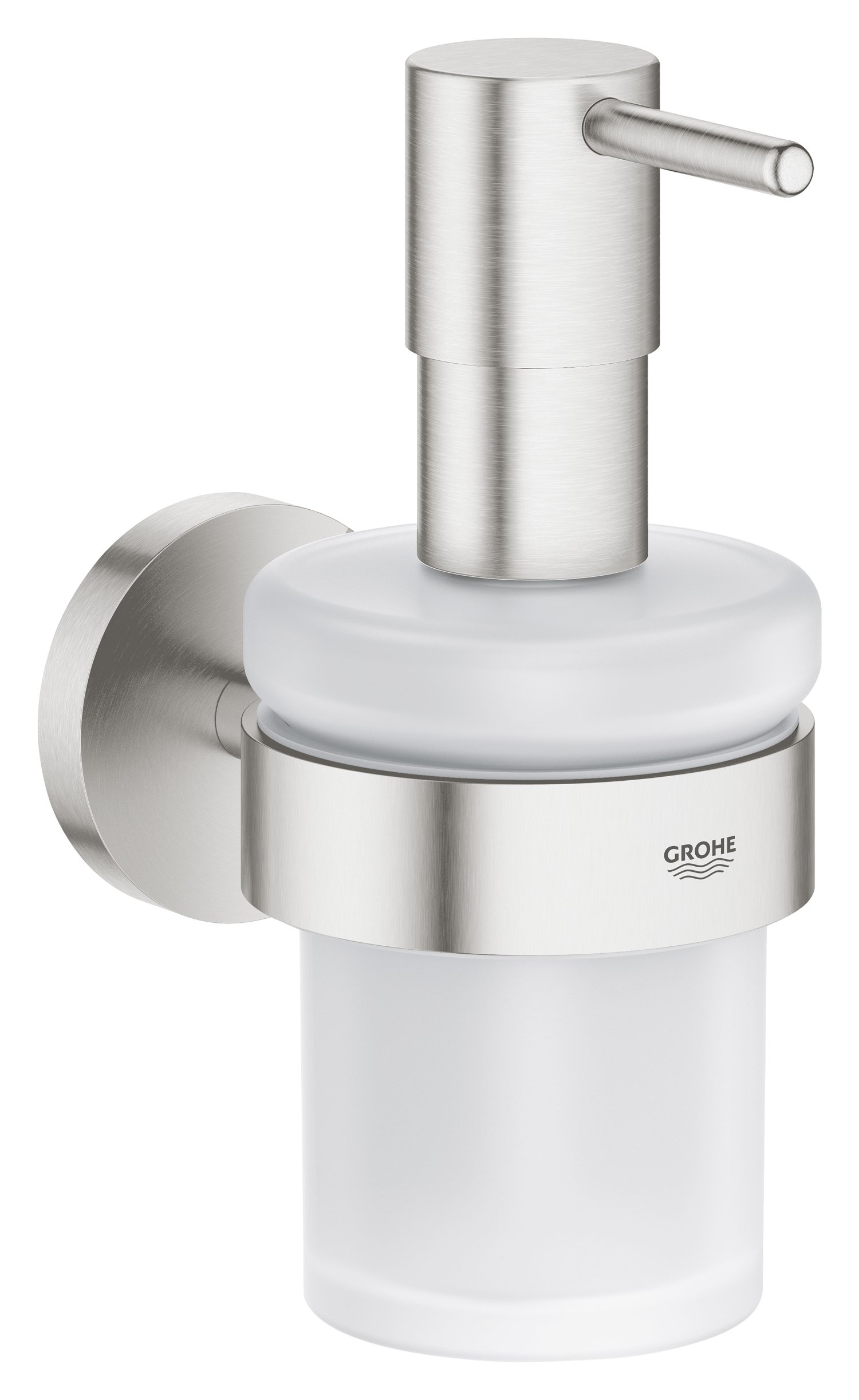 樂天商城 - GROHE 40448DC1 エッセンスソープディスペンサー ホルダー付き スーパースチール