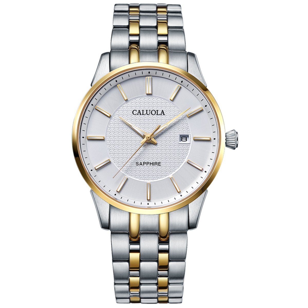 Caluola �ӥ��ͥ������å� �ե��å���󥯥����ĥ����å� ��� �����奢�륦���å� CA1215 CA1215-YG-White��