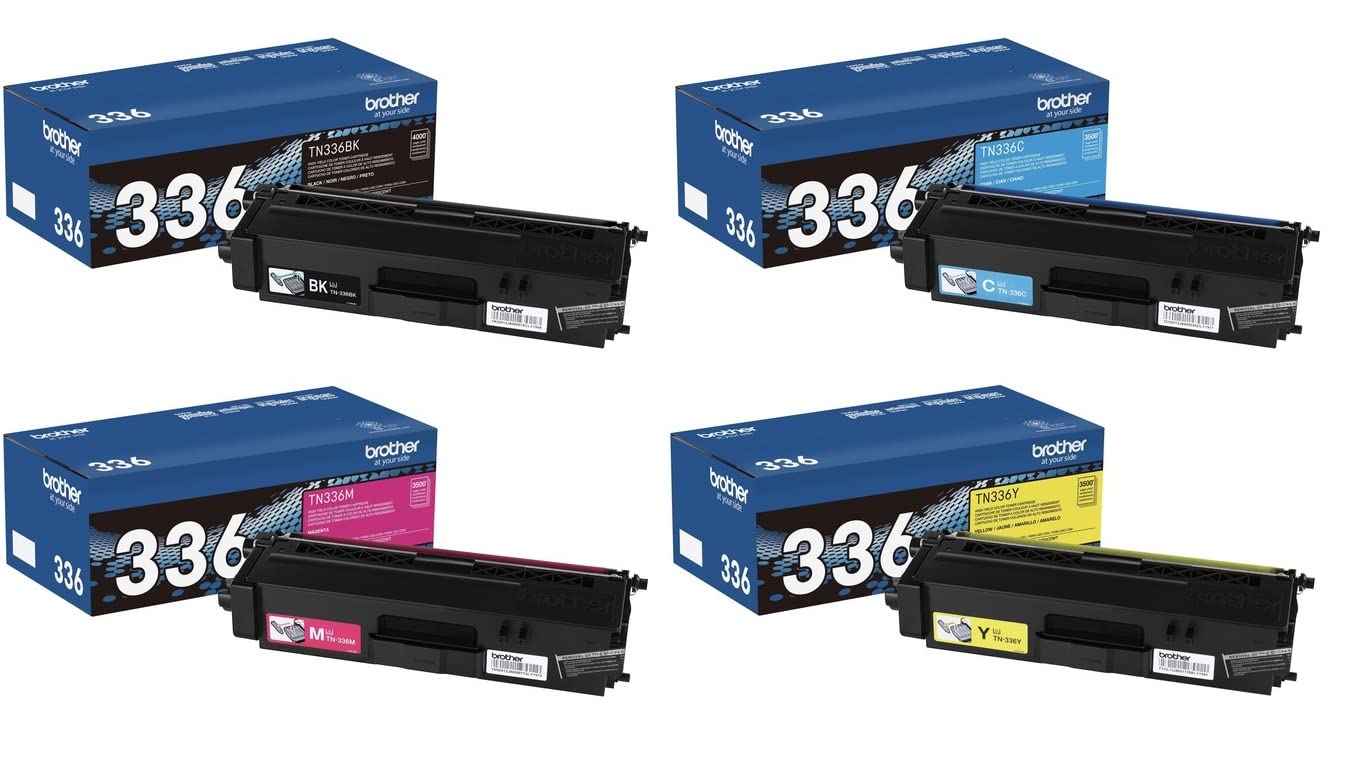 Brother TN336BK、TN336C、TN336M、TN336Y 大�