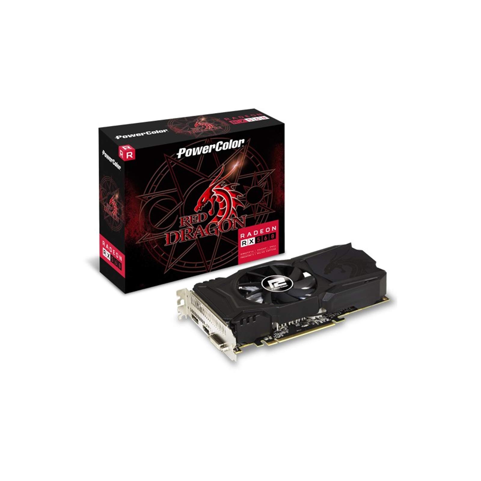 PowerColor AMD RX 560搭載 グラフィックボード 4GB AXRX 560 4GBD5-DHA