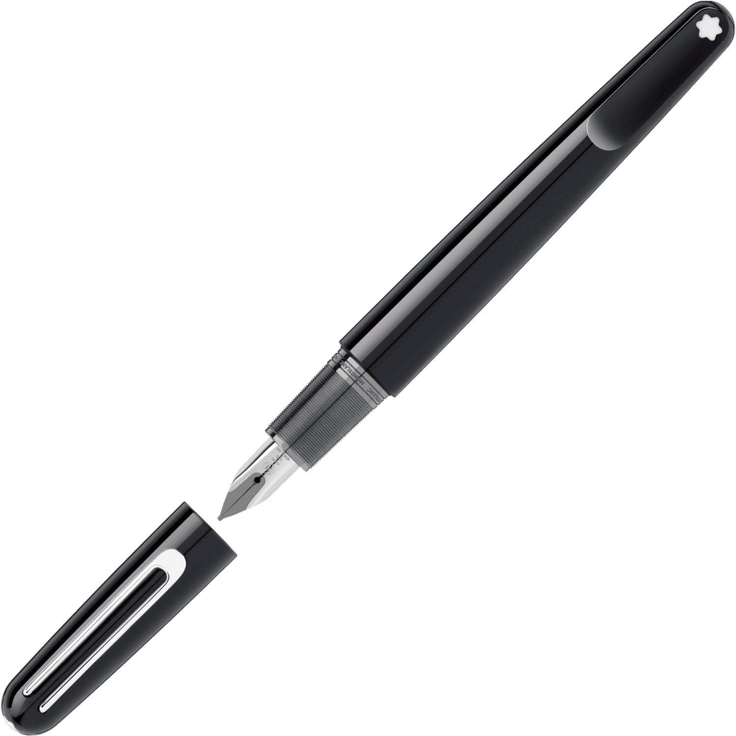 Montblanc stilografica Montblanc M nero punta M 117147 - Default Title