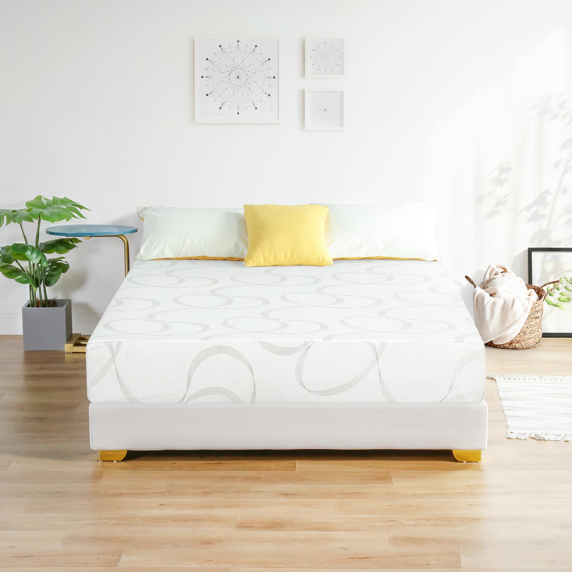 PrimaSleep 9インチ オーロラ多層 Iジェル注入メモリーフォームマットレス フル