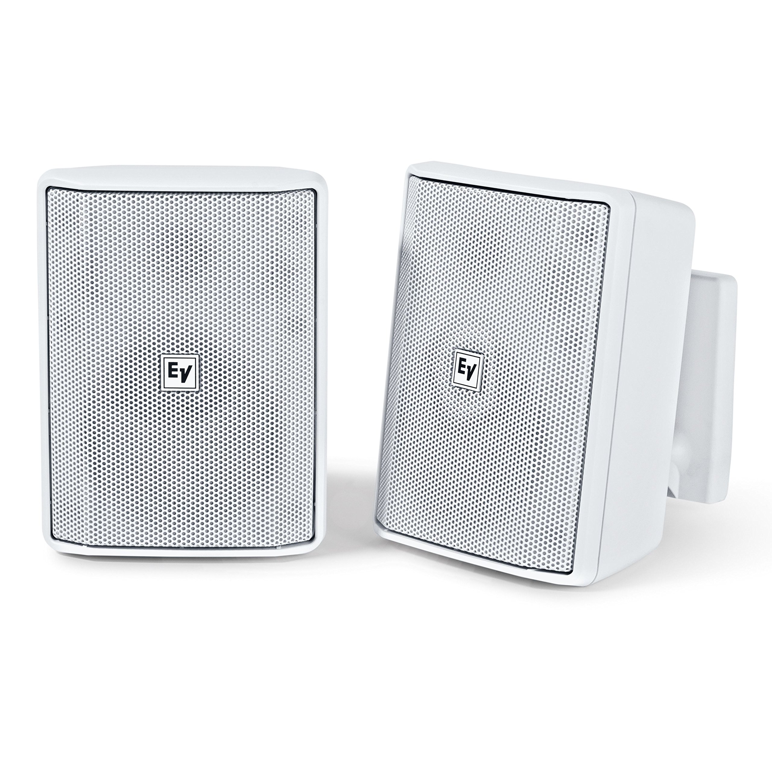 Hewlett Packard - Electro Voice EVID-S4.2ペア 2ウェイ 4インチ 表面実装スピーカー ホワイト