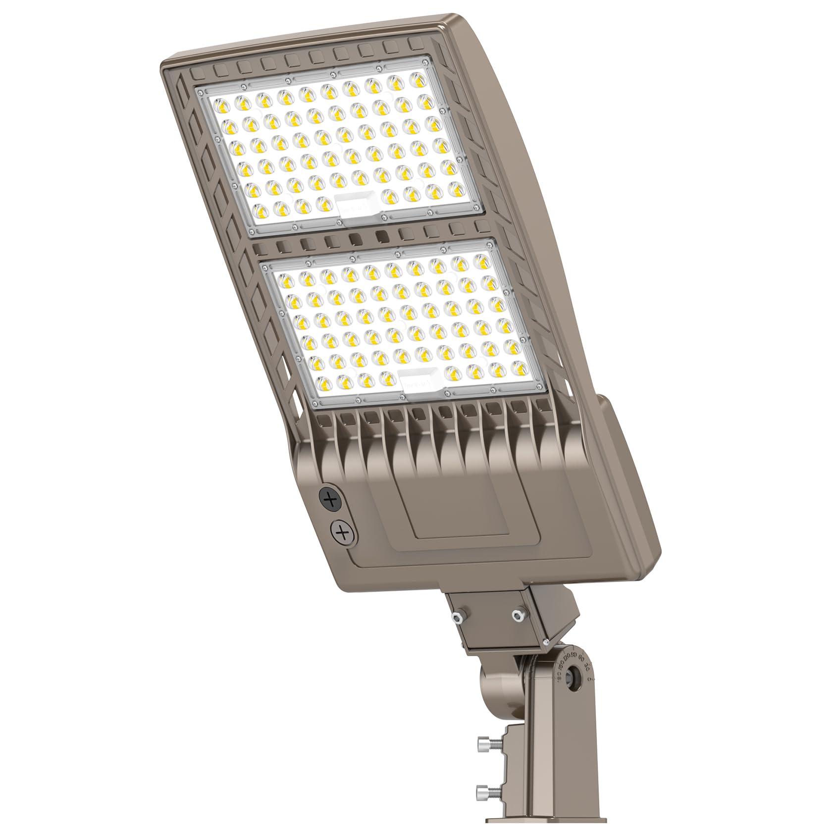 NGTlight 駐車場 ライト 導いた治具5700K IP65靴箱ポールライト 率い AC 100-277v UL DLC記載されてい..