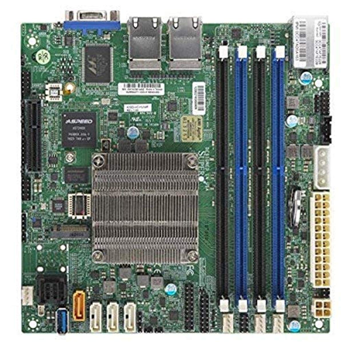 Supermicro マザーボード MBD-A2SDI-4C-HLN4F