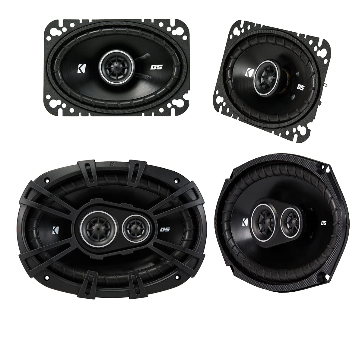 KICKER 90年代後期 2000年代初期 GM クーペ&セダン用 43DSC4604 4x6 スピーカー & 43DSC69304 6x9 sペア