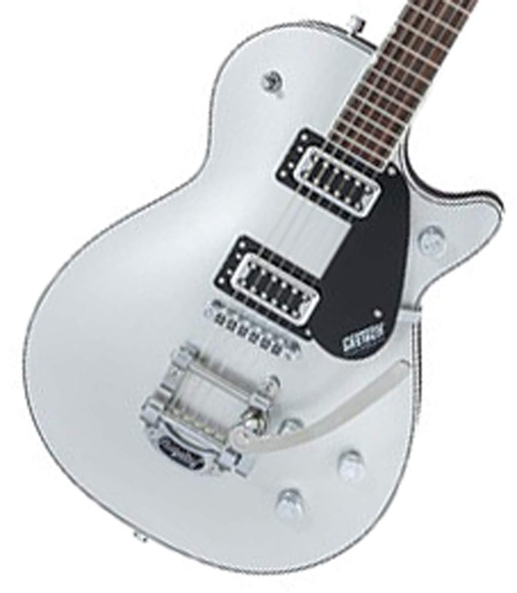 樂天商城 - Gretsch G5230T Electromatic Jet FT Single-Cut with Bigsby グレッチ エレクトロマチック ジェット Airline Silver (エアライン・シルバー)