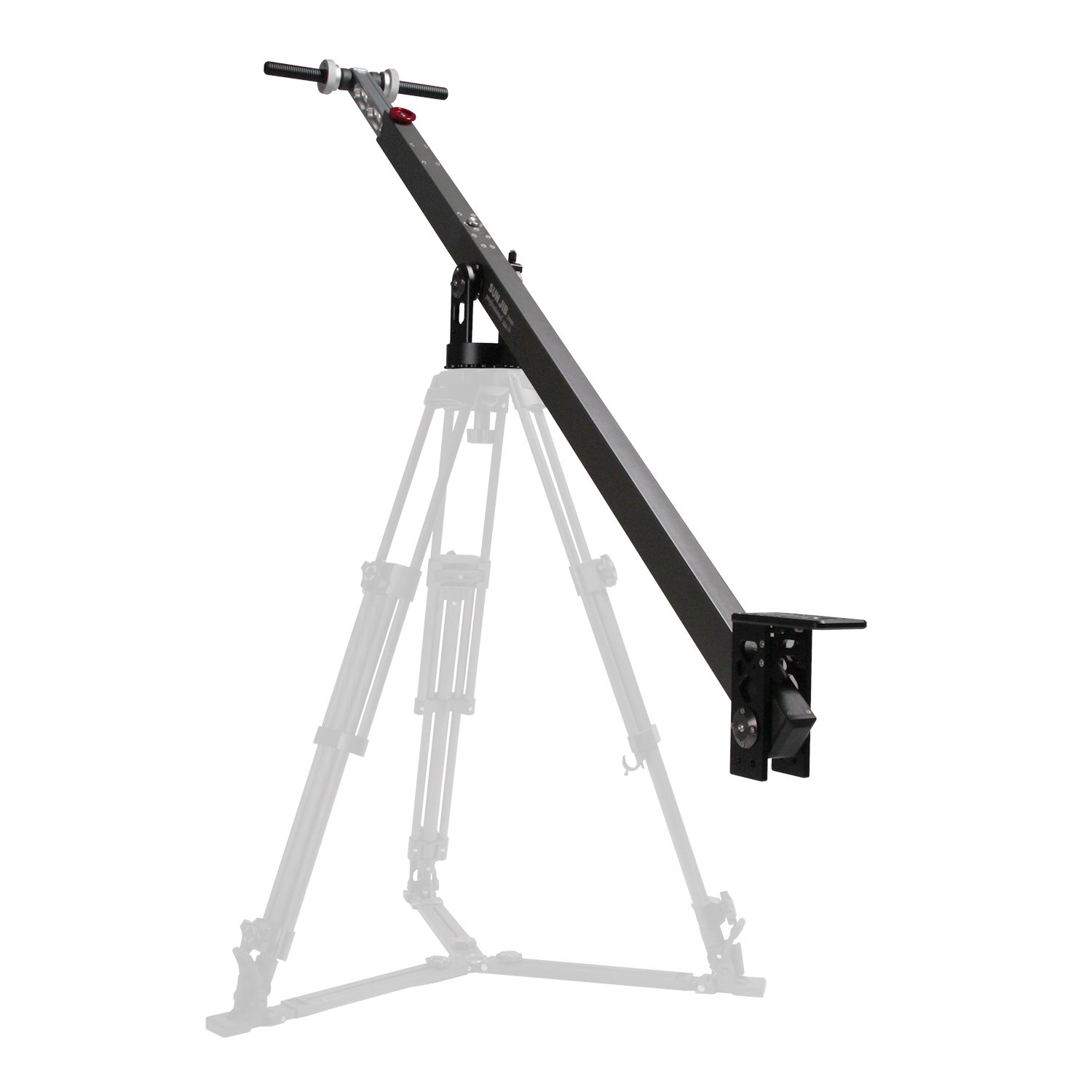 Konova s1200 sunjibカメラJibアームMini CraneシングルアームポケットJib DSLRレッドプレートボウル互換