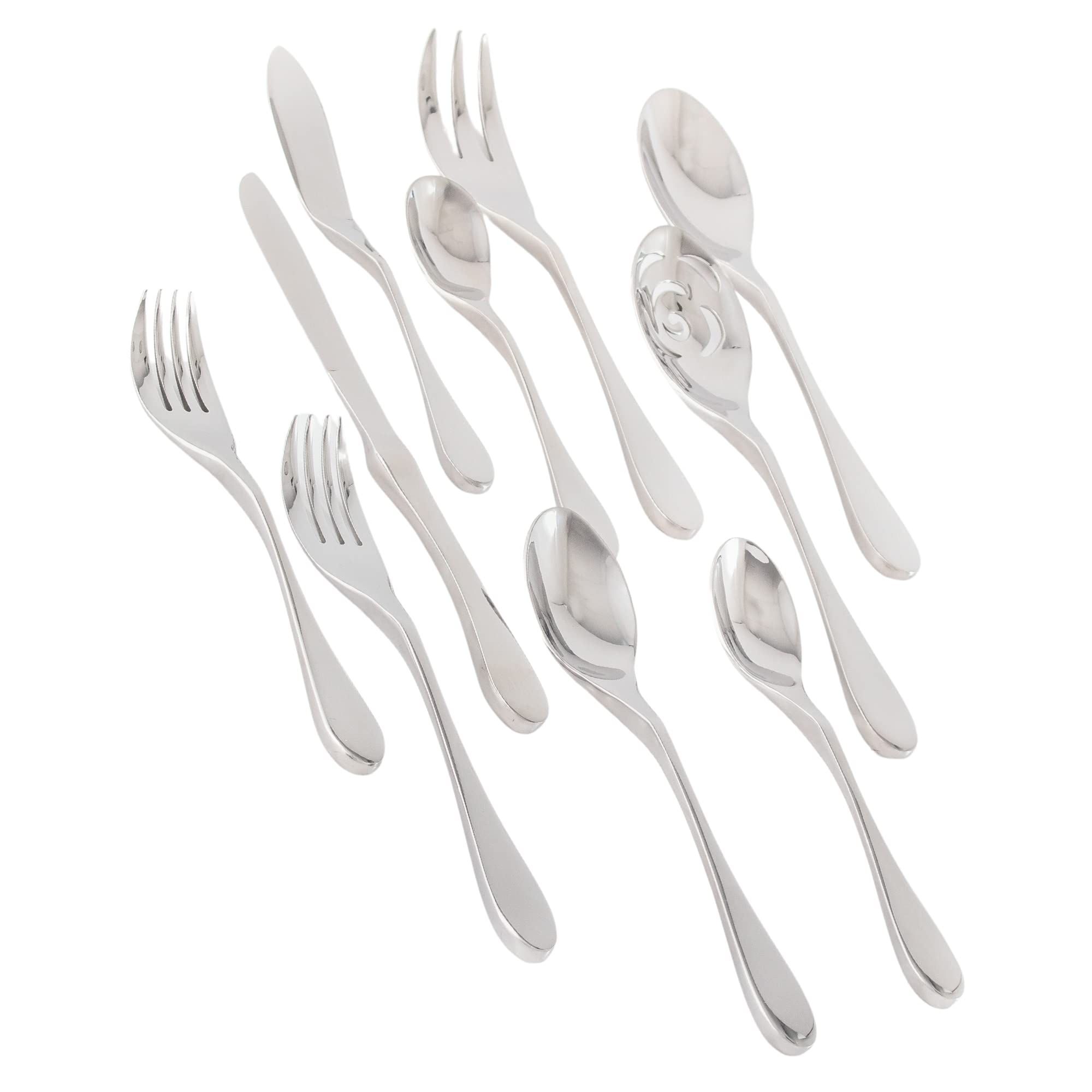 Knork 45 Piece Flatware Set service for 8 129