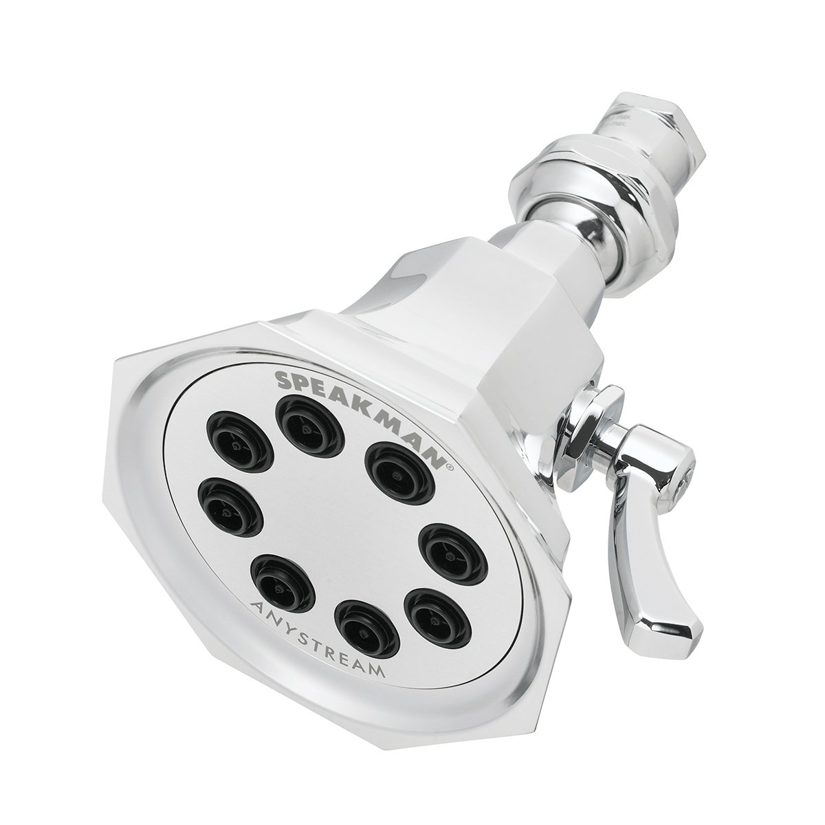 Speakman S-3019-E2 ヴィンテージシャワーヘッド 2.0 GPM 光沢クロム