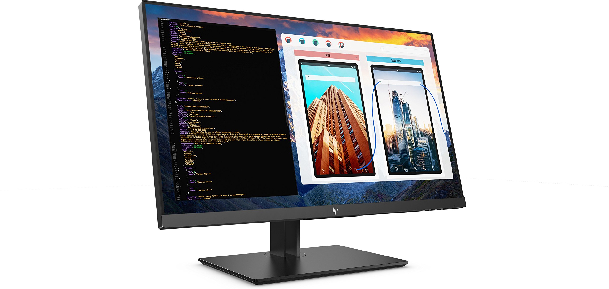 HP Z27 LED display 68.6 cm (27) 4K Ultra HD Flat Black