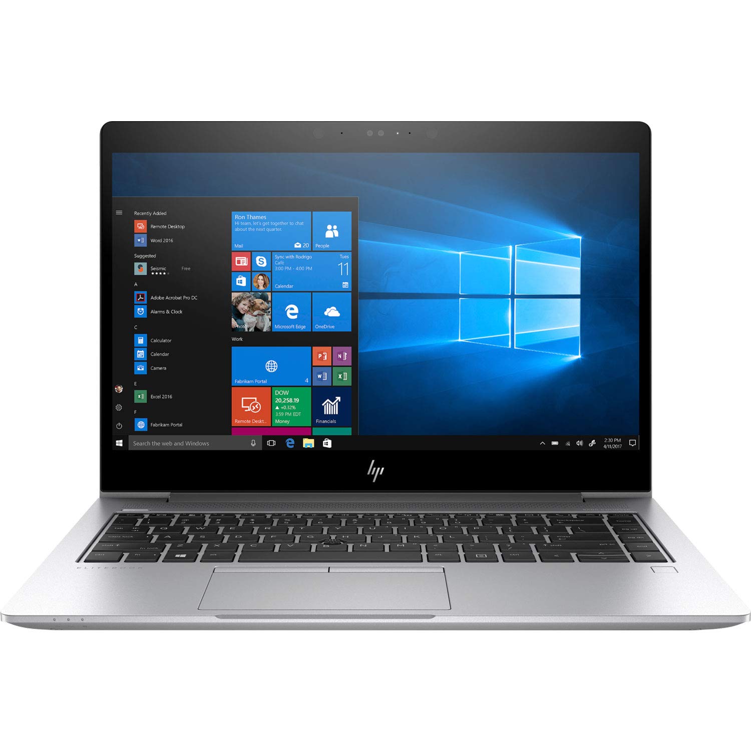 HP EliteBook 745 G5 14 LCD Notebook - AMD Ryzen 7 2700U Quad-core (4 Core) 2.20 GHz - 8 GB DDR4 SDRAM - 256 GB SSD - Windows 10