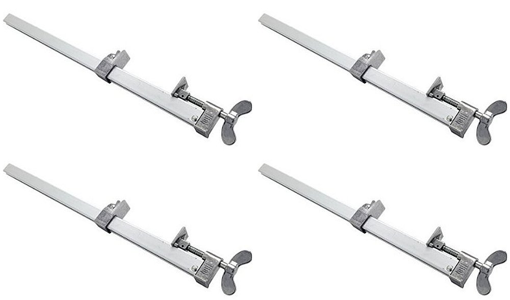 Dubuque Clamp Works UC924 24インチ 調節可能なバークランプ 木工用 4個パック