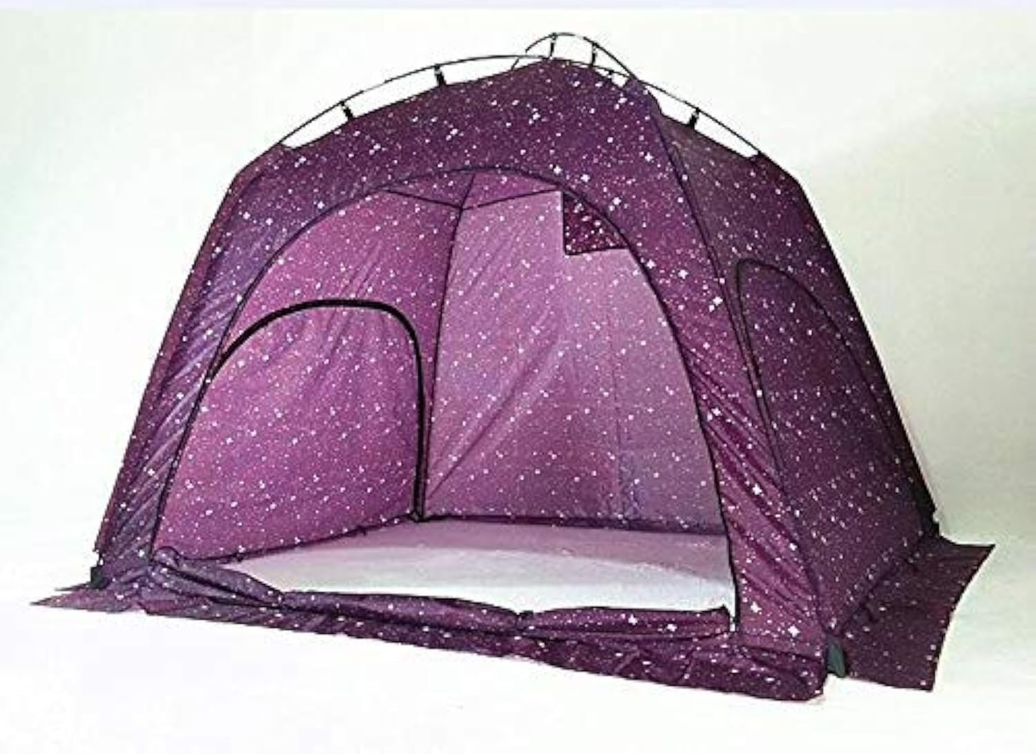 Laylala 屋内 プライバシーとプレイテント ベッド上の眠り 隙間風部屋で快適 ベッド上のプライバシーテント 暖か (スターライト)