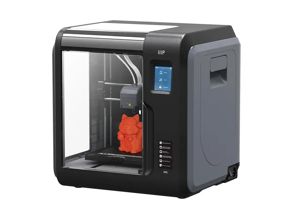 Monoprice Monoprice MP Voxel 3D Printer Fully Enclosed Easy Wi-Fi Touchscreen 8GB On-Board Memory