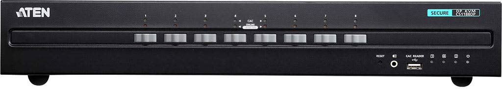 ATEN Technology CS1188DP Aten 8-Port USB DisplayPort Secure KVM Switch (PSS PP v3.0 Compliant)