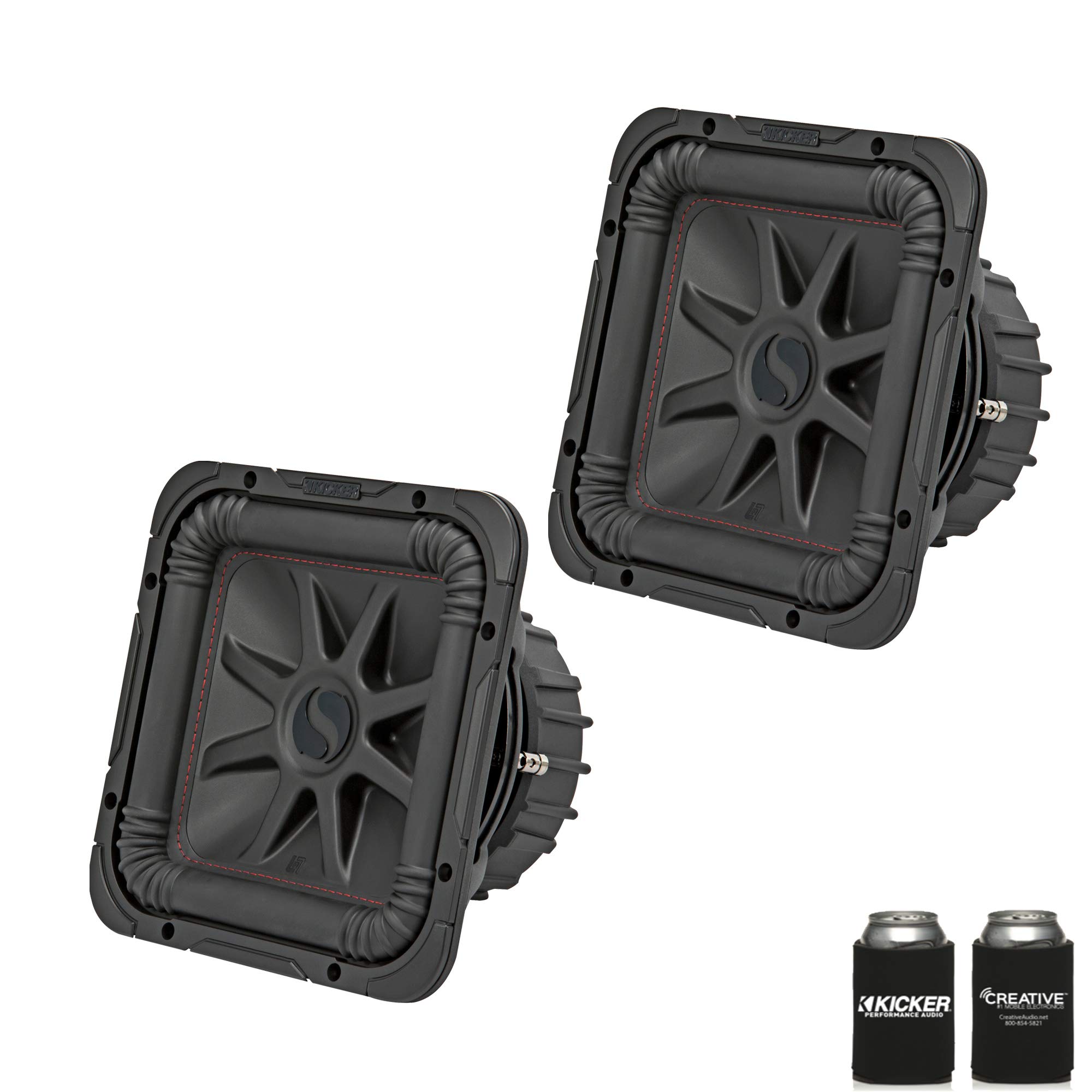 樂天商城 - KICKER L7R バンドル - 2つの45L7R102 10インチ デュアル 2オーム サブウーファー