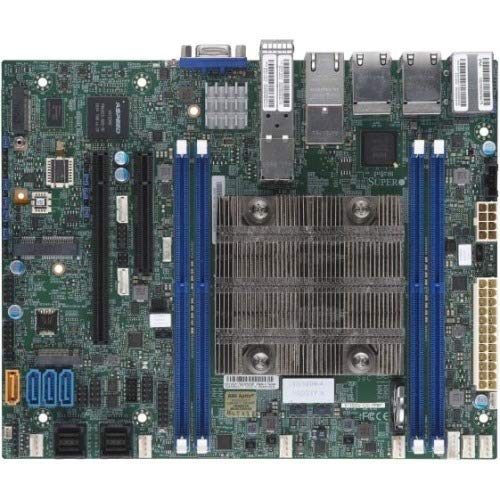 Supermicro Motherboard MBD-X11SDV-12C-TP8F-B Xeon D-2166NT 256GB DDR4 PCIE Flex ATX Brown Box