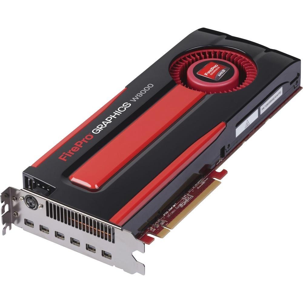 AMD FirePro W9000 6GB GDDR5 384-bit PCI Express 3.0 x16 フルハイト ビデオカード (認定整備済み)
