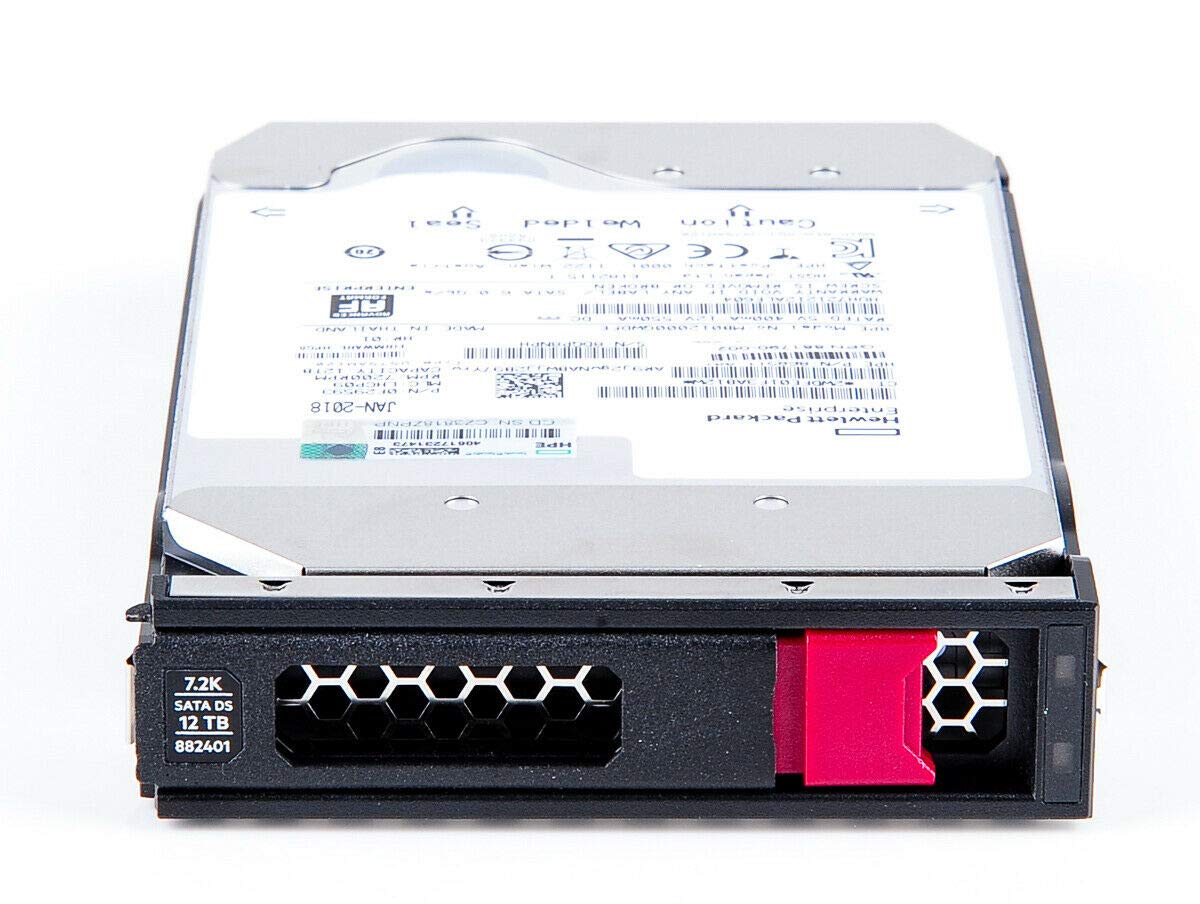 HP Enterprise 881787-B21 12tb SATA 7.2K LFF LP He 512E DS Hard Disk Drive