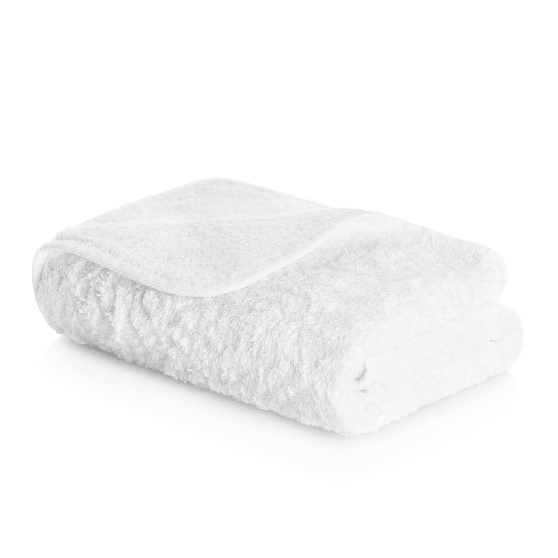 Graccioza Egoist バスリネン ポルトガル製 800GSMエジプト綿100% Bath Towel (28 x 55) ホワイト 341221320003
