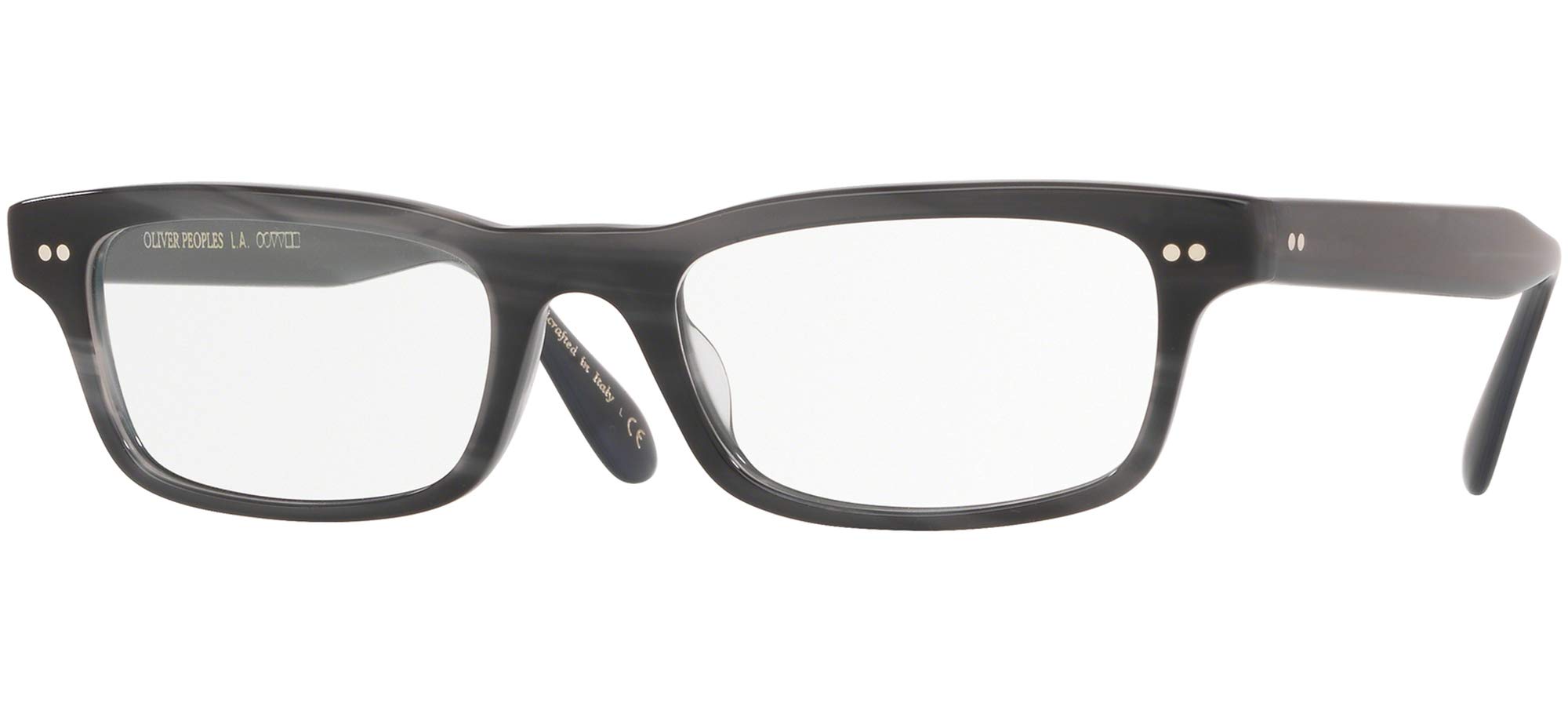 Oliver Peoples CALVET OV 5396U men 度つきメガネ CHARCOAL TORTOISE 51/19/145