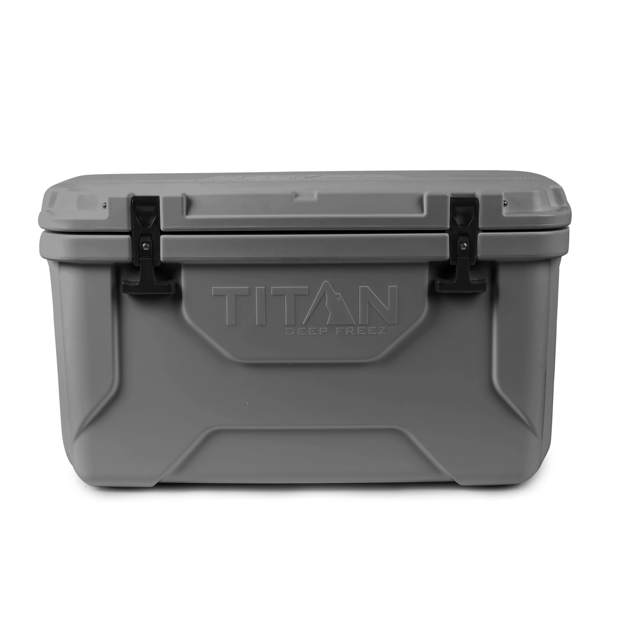 Arctic Zone Titan ディープフリーズ 55Q プレミアムアイスチェストロトクーラー マイクロバン抗菌保護 グレー