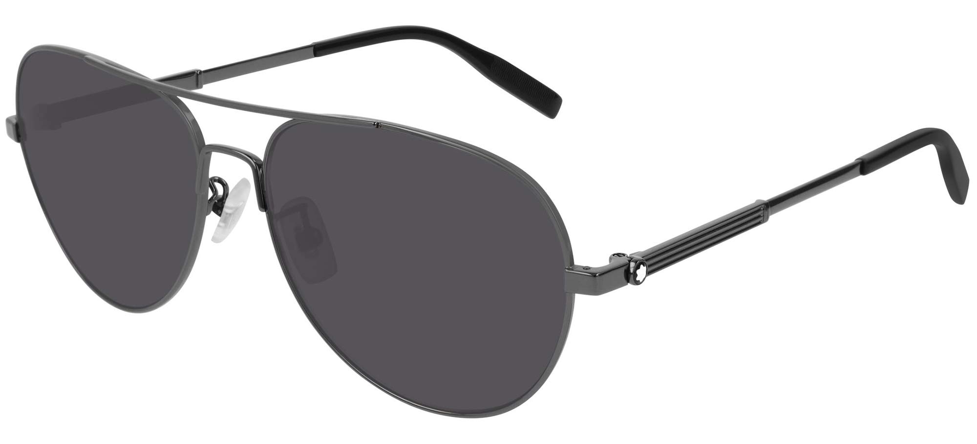 サングラス Montblanc MB 0027 S- 006 ルテニウム/グレー