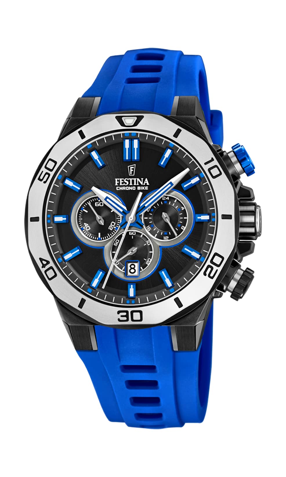 [男性用腕時計]Festina Unisex Adult Chronograph Quartz Watch with Silicone Strap F20450/5[並行輸入品]