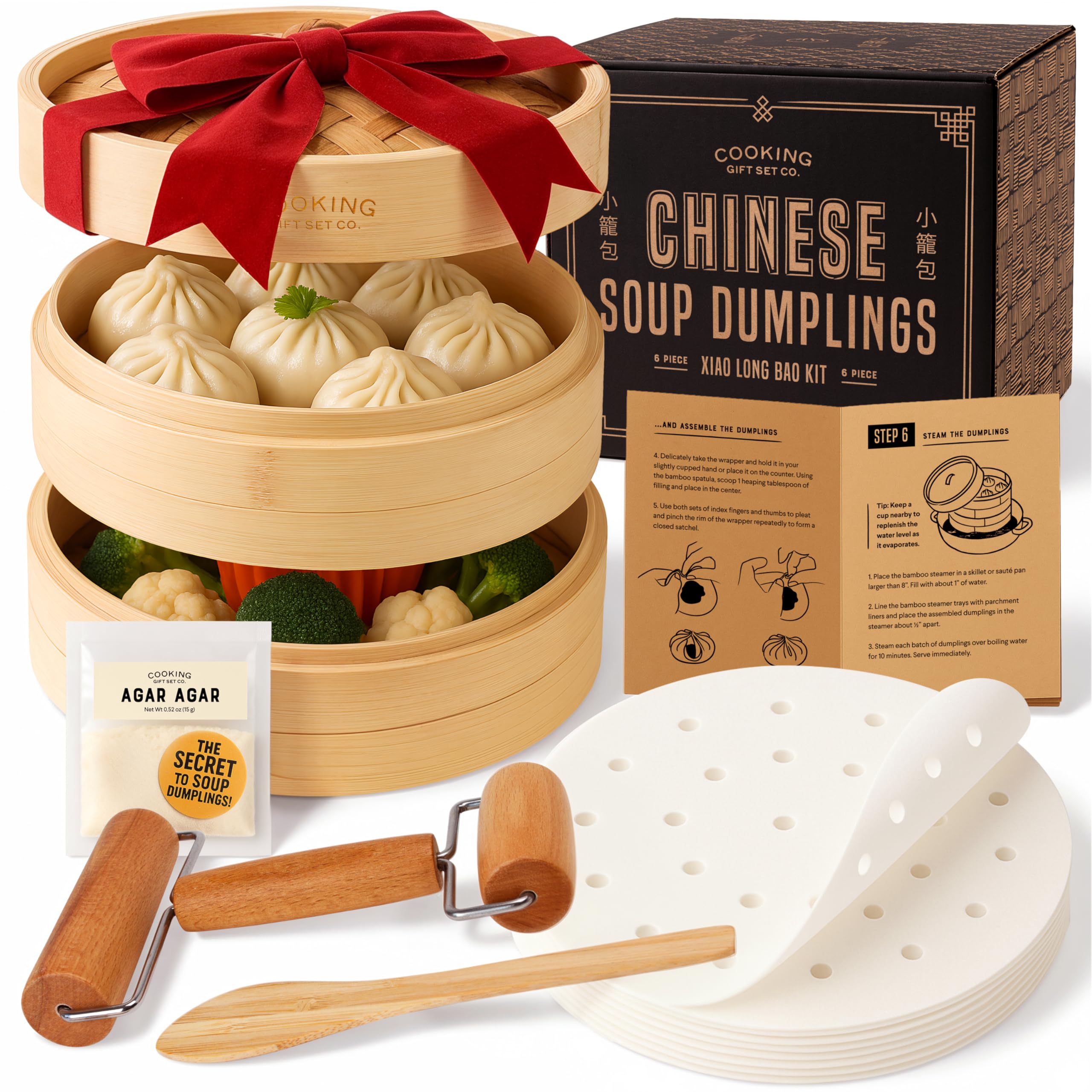 Cooking Gift Set Co. | Original Chinese Soup Dumpling Kit | Chef Gifts for Men a...