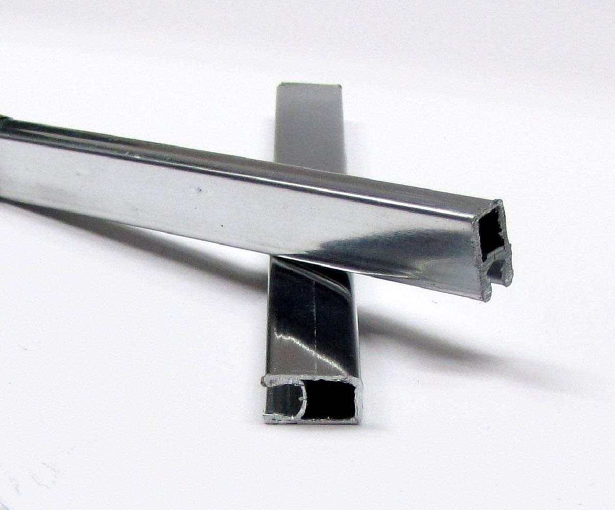 1/2インチ U 亜鉛 ステンドグラス用:8個 x 3フィート (24フィート)