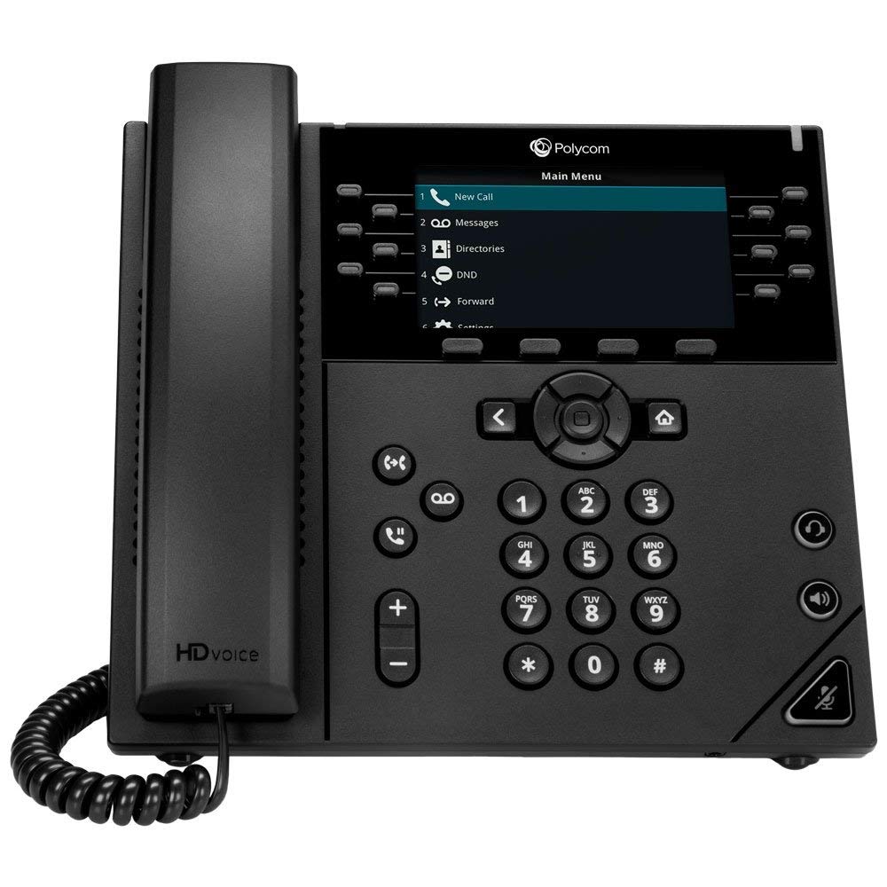 Polycom OBIエディション VVX 450 12ライン デスクトップ BUSI