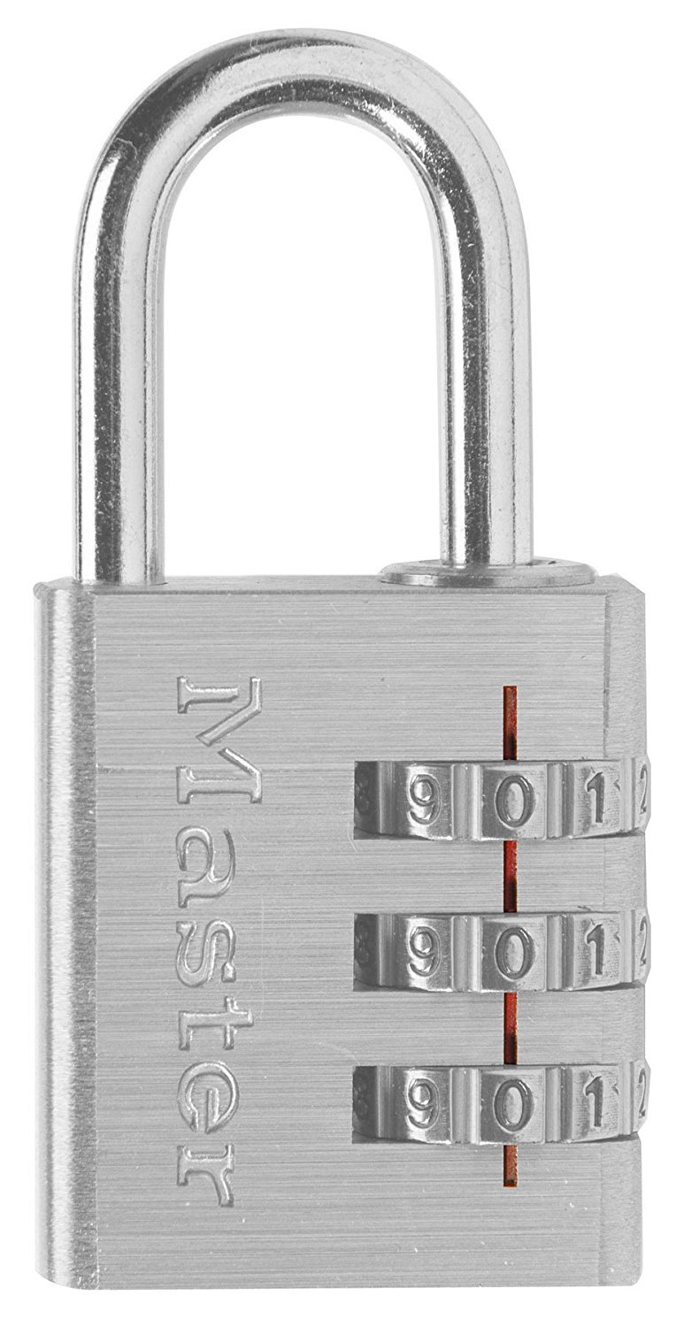 Master Lock 630D コンビネーション南京錠のみ キーは含まれません (48個入り)